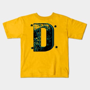 AlphaT D Dynamic Printed Design Kids T-Shirt